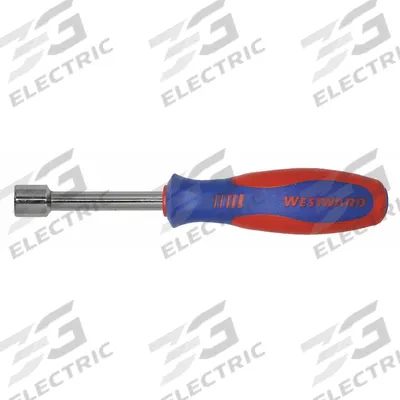 WESTWARD Hollow Round Shank Nut Driver: Straight, Metric, Without Magnetized Tip - Standard Nut Drivers