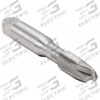 CHICAGO-LATROBE Spiral Point Tap: M12x1.25 Metric, D5 / 6H, 3 Flute, Plug Chamfer, High Speed Steel (MPN 330135)
