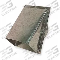DAYTON Outside Air Inlet Cap: Compatible with Dayton Infrared Tube Heaters, 4 in Vent Dia (MPN 3F837). Key specifications — Product Type: Venting For Gas Heaters; Compatible with Product Type: Dayton Infrared Tube Heaters; Mounting Type: Flange-Mount; Includes: Bird Screen; Vent Type: Sidewall Outside Air Inlet Cap; Brand: DAYTON; Material: Galvanized Steel.