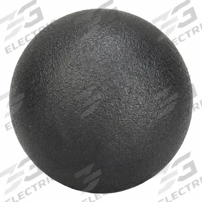 INNOVATIVE COMPONENTS Hand Knob: Ball, Plastic w/ Steel Thread, 5/16"-18 Thread - Ball Knobs with Threaded Hole