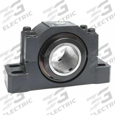 MOLINE BEARING Pillow Block Bearing: 3 7/16 in Bore, 4 Holes, 3 3/4 in Shaft Ht - Fixed Split-House Pillow Block Tapered Roller Bearings