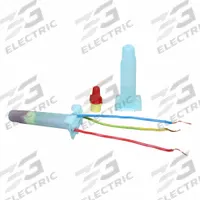 3M Splice Kit: 600 V Max Volt (MPN 58574). Key specifications — Container Type: Box; Kit Includes: Tube Moisture-Resistant Grease Sealant and Performance Plus Wire Connector R/Y+ (Red and Yellow); Special Features: Twist-On Type for Quick Connection; Brand: 3M; Direct Burial Rated: Yes.
