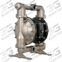 ARO Double Diaphragm Pump: 316 Stainless Steel Body, 3 in, NPT Connection, 237 gpm, 250 ft Max. Head (MPN PD30A-ASS-STT-C). Key specifications — Brand: ARO; Seat Material: 316 SS; Check Valve Material: PTFE; Diaphragm Material: PTFE w/ Santoprene Backing.
