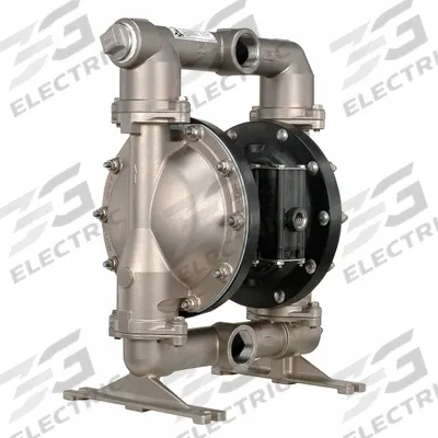 ARO Double Diaphragm Pump: 316 Stainless Steel Body, 3 in, NPT Connection, 237 gpm - Aluminum Housing AODD Pumps
