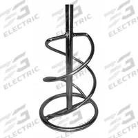 BN PRODUCTS USA Mixing Paddle: Single-Paddle, Low Viscosity, M14 Threaded, 24 in Lg, 4 23/32 in Dia (MPN BNR004-120). Key specifications — attr117483: BNR004-120; attr117489: All; attr117479: BN PRODUCTS USA.