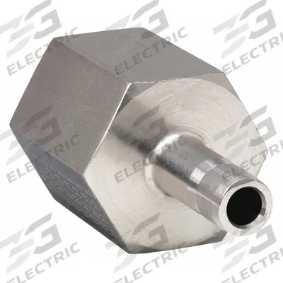 PARKER Compression Fitting Adapter: 3/8 in OD x 3/8 in Pipe Fitting Size - Double-Ferrule Stainless Steel Fittings
