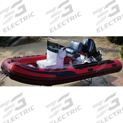 FSI Rescue Boat: 3,150 lb Load Capacity, 11 Max Passengers, Black/Red - Rescue Boats