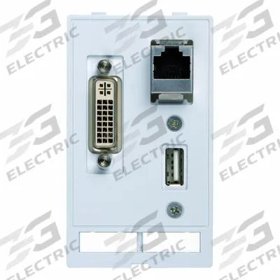 MURRELEKTRONIK Data Insert: RJ45 Cat5E/USB - Panel Interface Inserts