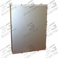 HAMMOND Electrical Enclosure: Aluminum, 48 in x 36 in x 8 in, NEMA 12/13/4/4X, w/Panel, Solid Cover (MPN 1418N4ALS8). Key specifications — Closure Method: Clamps; Brand: HAMMOND; Knockouts: Not Included.