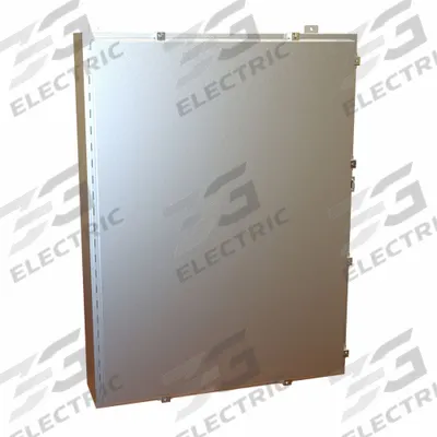 HAMMOND Electrical Enclosure: Aluminum, 48 in x 36 in x 8 in, NEMA 12/13/4/4X, w/Panel - Aluminum Washdown Enclosures