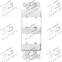 PANDUIT GFCI Module Frame: Mini Com, White, 4 Ports, CFG4WH. Key specifications — Color: White; Brand: PANDUIT.