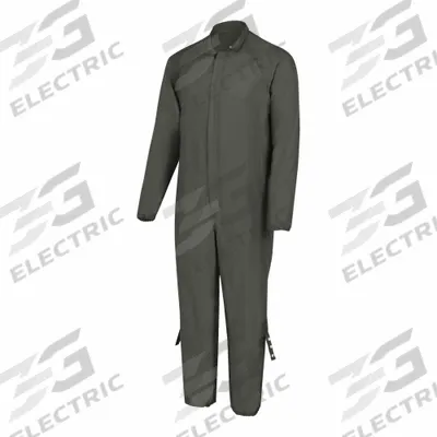 OBERON Flame-Resistant Coverall: 8 cal/sq cm ATPV, Unisex, S, Regular, 46 in Max. Chest Size - Category 2 Men's Coveralls