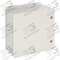 HOFFMAN Enclosure: Steel, 10 in x 10 in x 6 in, NEMA 12/4, Solid Cover, Hinged (MPN A10106CHFL). Key specifications — Closure Method: 1/4-Turn Latch; Brand: HOFFMAN; Knockouts: Not Included.