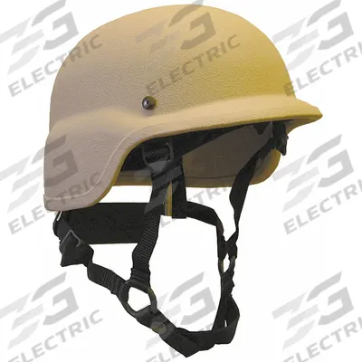 UNITED SHIELD Level IIIA Lightweight Helmet: S Fits Hat Size, Suspension, Tan, Aramid