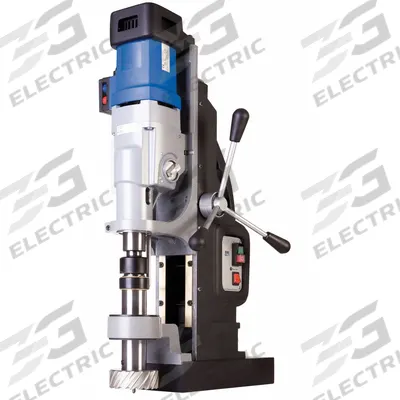 CS UNITEC Magnetic Drill: 30 RPM – 550 RPM, Electric Magnet, 12 in Drill Travel - Standard Magnetic Drill Presses