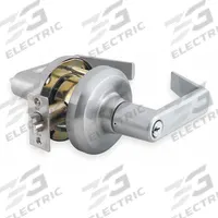 DORMAKABA Door Lockset: Office Lever Locksets, Chrome, ADA Compliant, SFIC (MPN QCL150E626S4478SSCKD). Key specifications — attr1024149: Not Ligature-Resistant; attr1011488: DORMAKABA; attr1024446: F109; attr1011524: No Message; attr1011506: QCL Sierra; attr1011485: Yes; attr1059461: Satin Chromium-Plated : Cast Zinc.