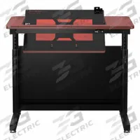 VERSADESK Standing Desk: Cherry, Wood, 36 in Overall Wd, 24 in Overall Dp, 36 in Max Desktop Ht (MPN RST3624-BC). Key specifications — Frame Color: Black; Frame Material: Steel; Brand: VERSADESK; Desktop Color: Cherry; Desktop Material: Wood.