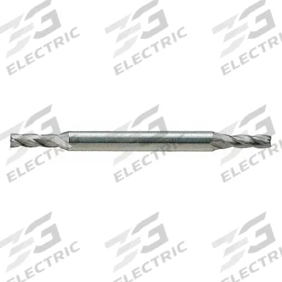 YG-1 Square End Mill: High Speed Steel, Double End, 4 Flute, 7/64" Mill Dia - Double-End High-Speed Steel Square End Mills