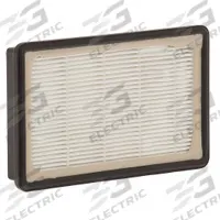 NOBLES HEPA Filter: Paper, 5 1/4 in Overall Lg, 3 1/4 in Overall Wd, Black/Ivory (MPN 4044202). Key specifications — Material: Paper; Product Type: HEPA Filter; Brand: NOBLES; Compatible Grainger Part Number: 825PN9.