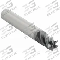 WIDIA HANITA Square End Mill: Carbide, AlTiN Coated, 5 Flute, 3/8" Mill Dia, 1/2" LOC, 2" OAL (MPN 5V4E10004ST)