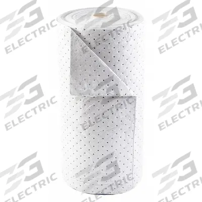 BRADY SPC ABSORBENTS Sorbent Roll: Polypropylene, White, 150 ft Roll Lg - Sorbent Rolls