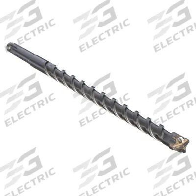 WESTWARD Rotary Hammer Drill: 1/2 in Drill Bit Size, 10 in Max Drilling Dp - SDS-Plus Concrete & Masonry Drill Bits