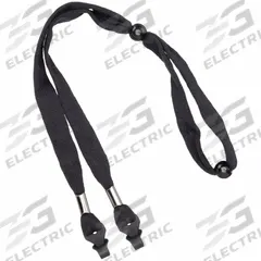 MCR SAFETY Eyewear Cord: Solid, 30 in Overall Lg, Black, Loop, Adj/X-Ray Detectable (MPN 215). Key specifications — Features: Adjustable; Color: Black; Brand: MCR SAFETY.