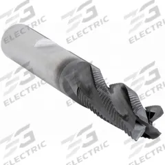 CLEVELAND Roughing End Mill: Carbide, TiAlN Coated, 4 Flute, Fine Pitch, 1/4" Mill Dia, 3/4" LOC (MPN C80149)