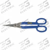 IRWIN Duckbill Snip: Straight, 12 3/4 in Overall Lg, 2 3/4 in Cutting Lg, Steel, Plastic, Steel (MPN 23012). Key specifications — attr308531: Plastic; attr308530: Steel; attr308532: Steel; attr308533: No; attr308535: Stainless Steel; attr308541: 24 ga (Stainless Steel); attr308546: Straight; attr324897: IRWIN.