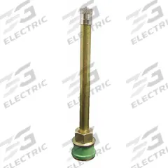 HALTEC Tire Valve: Tire Valve, Clamp-In, 180° Valve Stem Angle, Straight, Std Bore Valve Size, Brass (MPN TV-572-HT). Key specifications — Valve Type: Clamp-In; Thread Size: 0.305-32; Valve Shape: Straight; Color: Brass; Product Type: Tire Valve; Standards: TR572; Compatible Vehicle Type: Buses; Material: Brass.