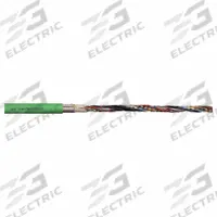 CHAINFLEX Measuring System Cable: (4) Pr 26 AWG (0.14)/(4) 17 AWG (1.0)/(4) Shielded 26 AWG (0.14) (MPN CF113-017-D). Key specifications — Conductor Grouping: (4) Pair 26 AWG/(4) 17 AWG/(4) Shielded 26 AWG; Includes Ground: No; Overall Length: Order by the Foot; Minimum Bend Radius Factor - Fixed: 4 x OD; Minimum Bend Radius Factor - Flexible: 6 x OD; Brand: CHAINFLEX.
