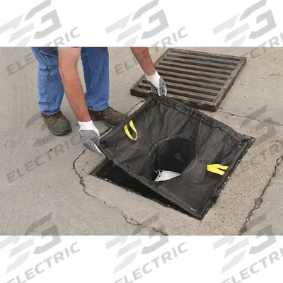 EAGLE Catch Basin Insert: Debris/Oil/Sediment, 42 in L x 25 in W x 25 in H - Adjustable-Frame Insert Street Drain Filters