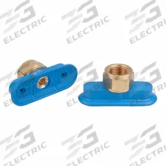 SCHMALZ Vacuum Pad Assembly: Flat Oval, 3/8 in NPT, 23 mm_60 mm Pad Dia, NBR, Blue, 45 A, SAOF (MPN 10.01.05.00812). Key specifications — attr1019101: 10.01.05.00812; attr1019103: SCHMALZ; attr1019107: 45 A.