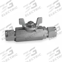 HAM-LET Manual Two-Way Ball Valve: 1/2 in, 316 Stainless Steel, Straight, Sweat x Sweat, Two-Piece (MPN H-700-SS-L-1/2-BH). Key specifications — Brand: HAM-LET; Handle: Locking Tee.