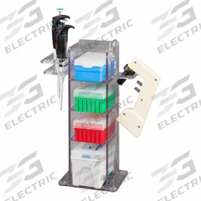 POLTEX Lab Bench Vertical Organizer: 6 3/4 in Overall Wd, 16 in Overall Ht, 5 3/4 in Overall Lg - Lab Organizers