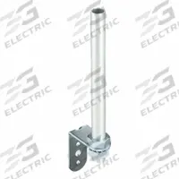 DAYTON Wall Mount, Steel Base: Tower Light Mount, 9 1/2 in Overall Ht, 13/16 in Overall Dia, 26ZT16. Key specifications — Brand: DAYTON; Housing Color: Silver; Manufacturer Part Number: 26ZT16; Includes: 3/4 in Dia, 9-7/16 in Long Tube.