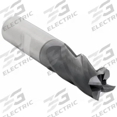 WIDIA HANITA Square End Mill: Carbide, TiAlN Coated, 4 Flute, 9/16" Mill Dia, 1-1/4" LOC - General Purpose Carbide Square End Mills