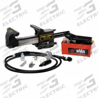 BVA HYDRAULICS Hydraulic Bench Vise: 5 ton, 8 in Max Jaw Opening (MPN HBV5). Key specifications — attr1281918: BVA HYDRAULICS; attr1281923: PA1500 Pump; attr1281920: 5 ton.