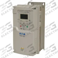 EATON Variable Frequency Drive: In Phase Three, Out Phase Three, 2 hp, 7.8 A Output Current - Max (MPN DG1-327D8FB-C21C). Key specifications — Style: Industrial High Performance; Color: White; Output Phase: Three.