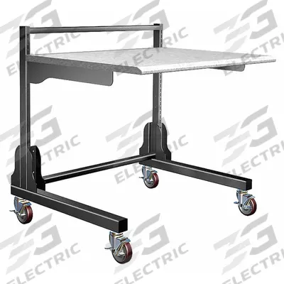 HERGO Medical Workstation: 36 in Overall Wd, 35 in Overall Dp, 37 in Overall Ht - Open-Frame Mobile Medical Computer Workstations