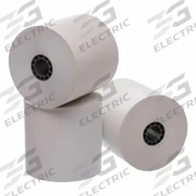 BUSINESS SOURCE Paper Roll: 2 1/4 in Wd, 165 ft Lg, White - Thermal Adding Machine & Point-of-Sale Paper Rolls