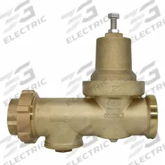WILKINS Pressure Reducing Valve: FNPT x FNPT, 2 in Pipe Size, Brass, 60 psi to 125 psi, NPT x NPT (MPN 2-600XL3HR). Key specifications — Brand: WILKINS; Low-Lead Compliance: Low-Lead Compliant.