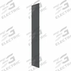 HADRIAN Pilaster: Solid Plastic HDPE, Plastic, Slate, 80 1/2 in Ht, 3 in Wd, 1 in Thick (MPN X41003-231). Key specifications — Door Swing: Left Hand In/Right Hand Out; Brand: HADRIAN; Color: Slate; Finish/Texture: Plastic.
