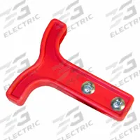 ANDERSON POWER PRODUCTS T-Handle: SB120-HDL-RED, For SB Series, Red, Plastic, SB 120. Key specifications — Compatible with Manufacturer Model Number: SB 120; Compatible with Series: SB; Material: Plastic; Manufacturer Part Number: SB120-HDL-RED; Color: Red; Product Type: T-Handle.