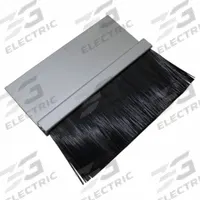 AMERICAN GARAGE DOOR SUPPLY Brush Seal: Straight, Polypropylene, 1 1/2 in Brush Lg, Single (MPN BPS155-94). Key specifications — Brush Material: Polypropylene; Includes: Galvanized Self-Drilling Mounting Screws; Width Type: Single; Brand: AMERICAN GARAGE DOOR SUPPLY.