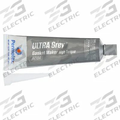 PERMATEX RTV Gasket Maker: Ultra Grey Rigid RTV, 3 oz, Tube, Gray - Oil-Resistant RTV Gasket Makers