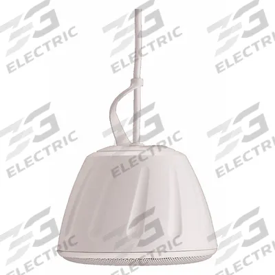 SOUNDTUBE Speaker: Passive, 1-Way, 8 ohm Impedance, 4 1/2 in Overall Wd - Pendant-Mount Speakers
