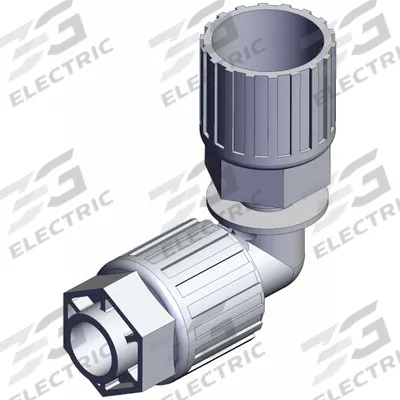 SMC High Purity Tube Fitting: 1/2 in OD x 1/2 in OD Size, Compression x Compression - PFA Compression Tube Fittings