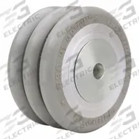 HAMILTON Caster Wheel: 6 in Wheel Dia., 3 in Wheel Wd, Polyurethane, 2,000 lb Load Rating, Aluminum (MPN W-630-SWC95-1). Key specifications — Brand: HAMILTON; Tread Shape: UltraGlide; Wheel/Tread Color: Gray.