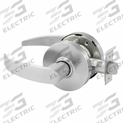SARGENT Door Lockset: Passage Lever Locksets/Storeroom Lever Locksets, Chrome